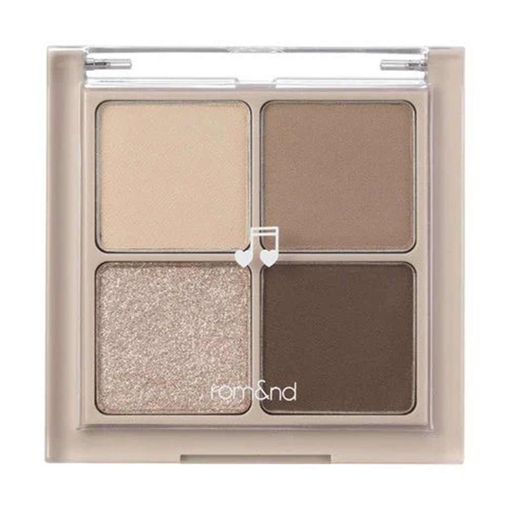 Палетка тіней для повік Rom&amp;nd Better Than Eyes M02 Dry Buckwheat Flower, 6.5 г